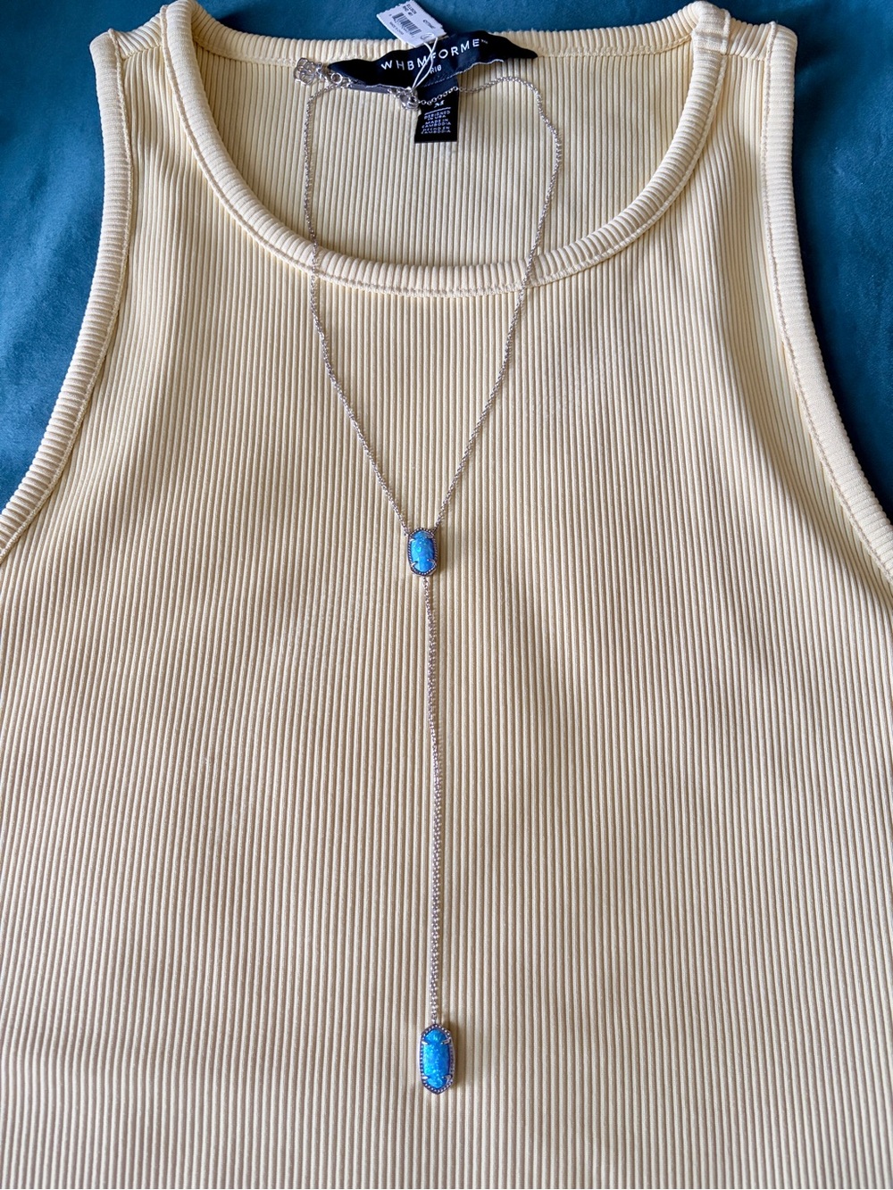 Kendra Scott Ellison Gold Tone Y Necklace